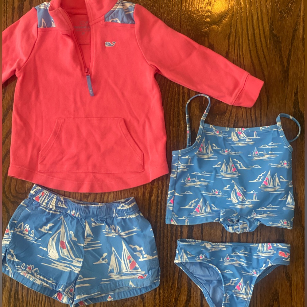 Girls Vineyard Vines Set